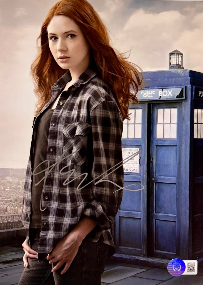 Karen Gillian Signed 8x10 Photo (Doctor Who) - Beckett COA